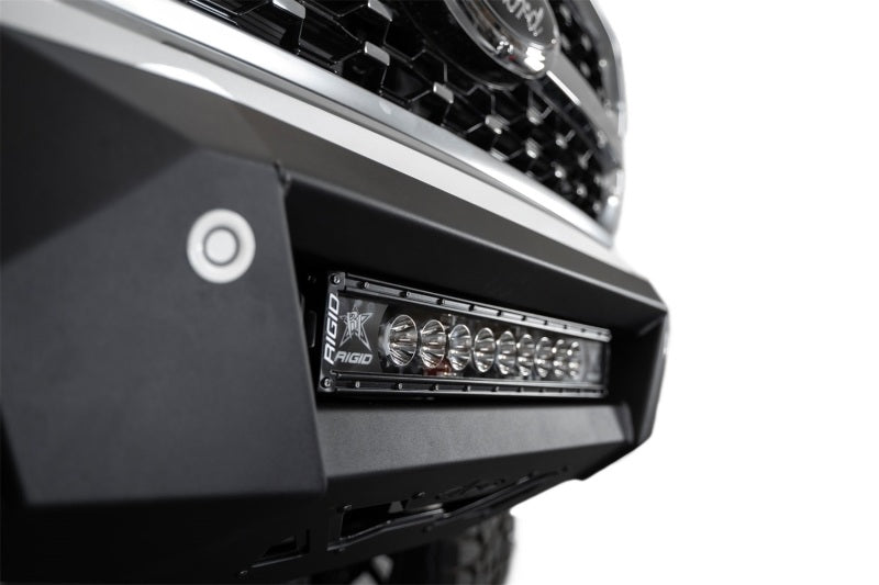 Addictive Desert Designs Black Label Front Bumper for Ford F-150 2021-2022 – Satin Black with 20-Inch LED Light Bar Mount