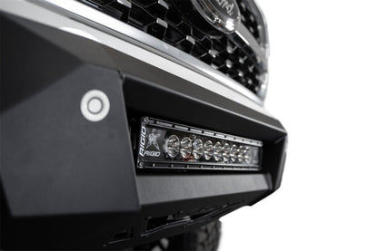 Addictive Desert Designs Black Label Front Bumper for Ford F-150 2021-2022 – Satin Black with 20-Inch LED Light Bar Mount