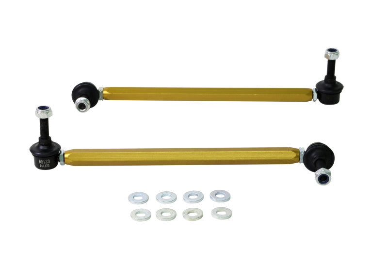 Whiteline KLC151 Adjustable Front Sway Bar Link Kit for Ford Focus and Mazda 3