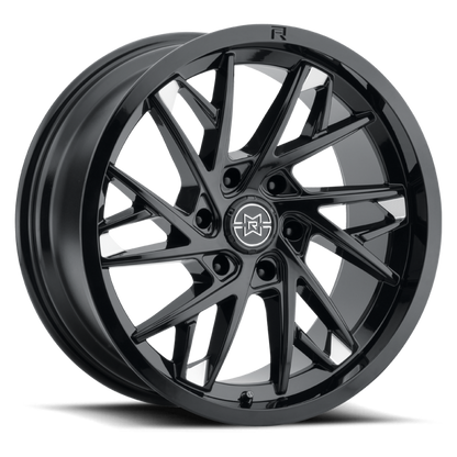 Method Raised MR801 20x10 inch Gloss Black Milled Wheel with 6x135 Bolt Pattern and -18mm Offset