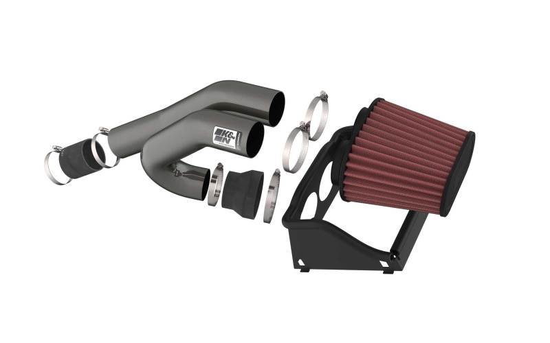 K&N 2015-2022 Ford F-150 3.5L V6 Performance Cold Air Intake System - Part 77-2617KC
