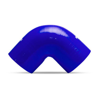 Mishimoto 4-inch Blue 90 Degree Silicone Coupler Part MMCP-4090BL for Automotive Applications