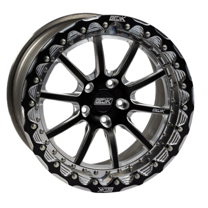 Belak Wheels Series 4 15x8 High Pad Beadlock Wheel - 5x114.3 Bolt Pattern, 5 Inch Backspacing