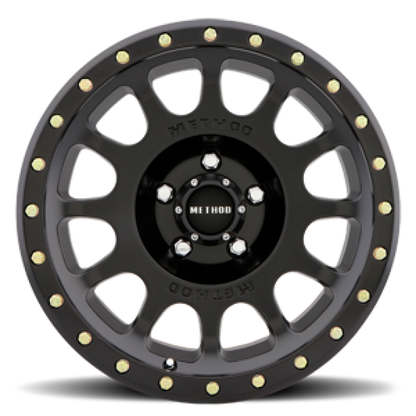 Method MR305 NV 17x8.5 Inch Matte Black Wheel with 5x150 Bolt Pattern and +25mm Offset