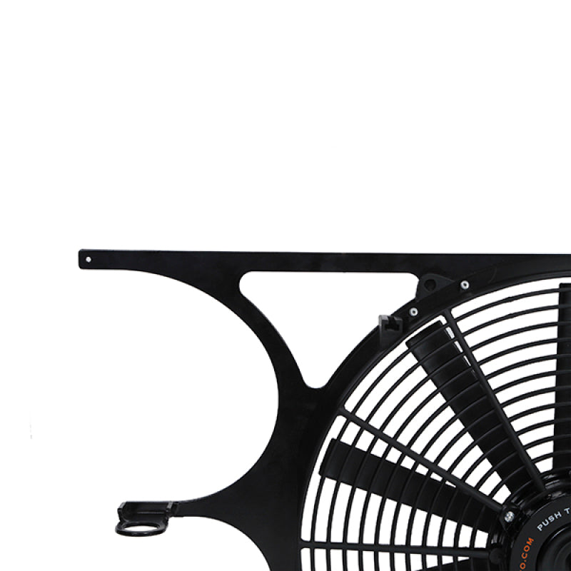 Mishimoto BMW E36 Fan Shroud Kit with 16" High-Flow Electric Fan and Optional Fan Controller