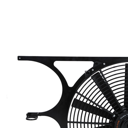 Mishimoto BMW E36 Fan Shroud Kit with 16" High-Flow Electric Fan and Optional Fan Controller