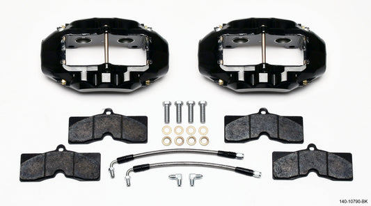 Wilwood D8-4 Rear Caliper Kit for Chevrolet Corvette C2/C3 1965-1982 – Black