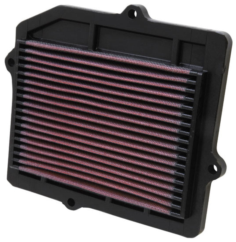 K&N Engineering 33-2025 High-Flow Drop-In Air Filter for Honda Civic and CRX (1989-1991)
