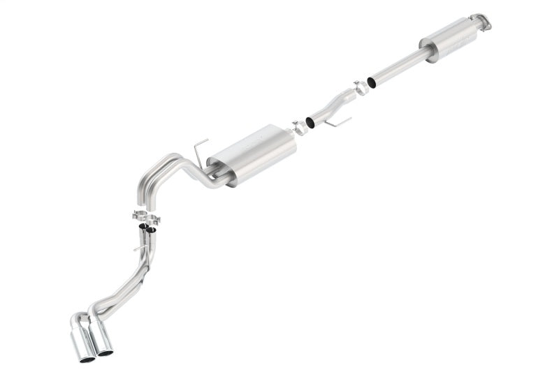 Borla Touring Cat-Back Exhaust System for Ford F-150 (2015-2020) 2.7L/3.5L EcoBoost and 5.0L V8 - Side Exit