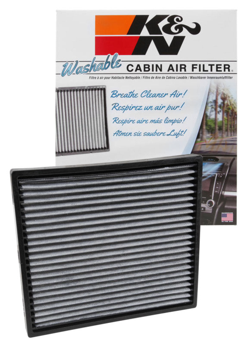 K&N Engineering VF2043 Washable Cabin Air Filter for Cadillac CTS and STS (2005-2010)
