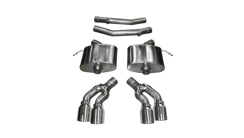 Corsa 2016-2019 Cadillac CTS V 6.2L V8 2.75in Polished Xtreme Axle-Back Exhaust