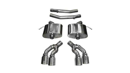 Corsa 2016-2019 Cadillac CTS V 6.2L V8 2.75in Polished Xtreme Axle-Back Exhaust