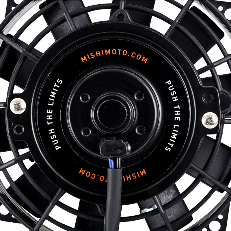 Mishimoto 6-Inch Slim Electric Fan MMFAN-6 for Enhanced Cooling and Universal Fitment