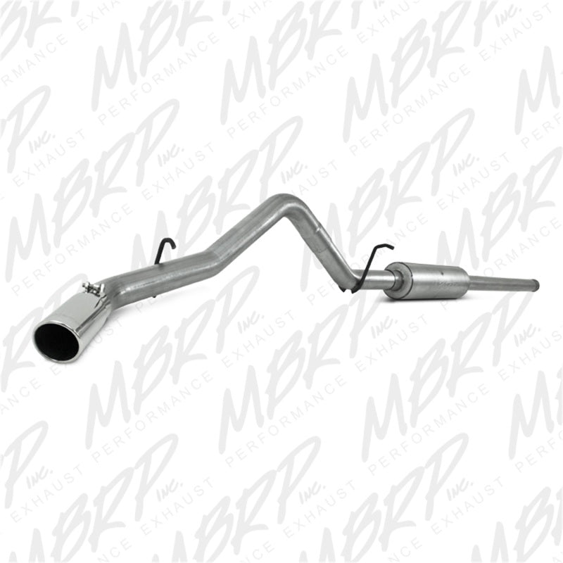 MBRP Armor Lite Series Cat Back Exhaust System for Chevrolet Silverado 1500 and GMC Sierra 1500 (Part # S5054AL)