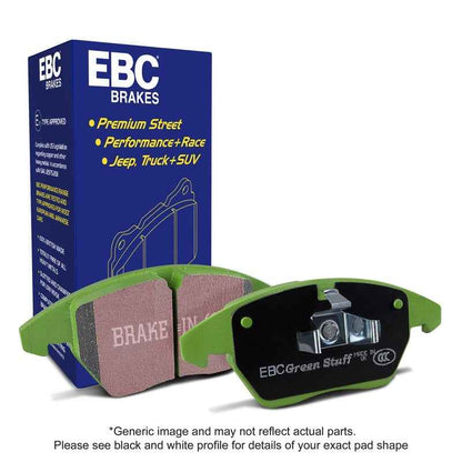 EBC 2016+ Honda Civic Coupe 1.5L Turbo Greenstuff Rear Brake Pads