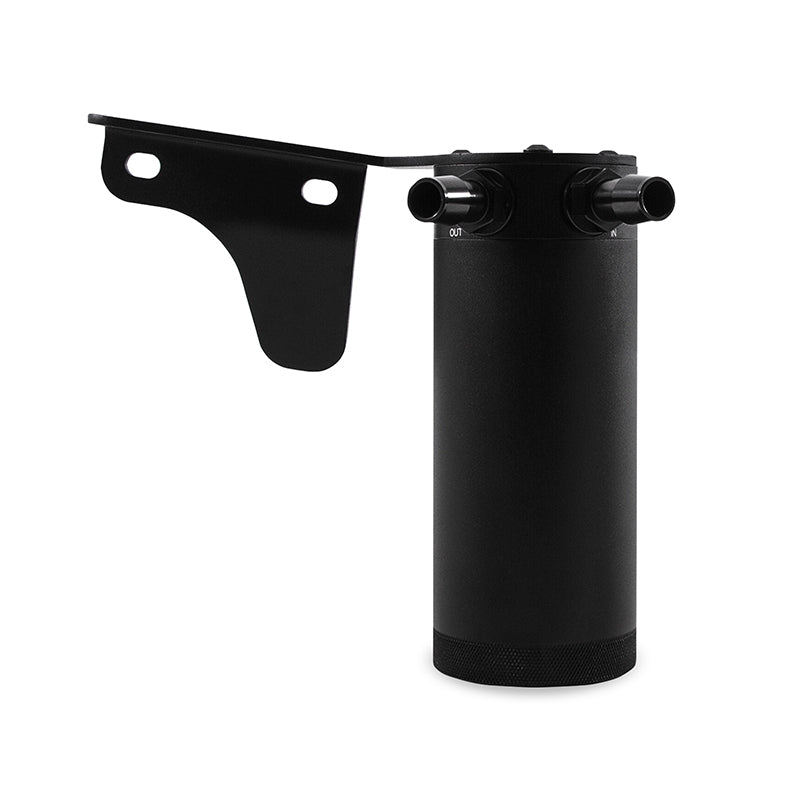Mishimoto 07-13 Mazda Mazdaspeed 3 Baffled Oil Catch Can Kit - Black (Part Number: MMBCC-MS3-07PBE2)