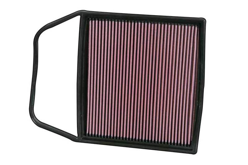 K&N Engineering 33-2367 High-Flow Drop-In Air Filter for BMW 135i, 335i, 535i (2007-2011)