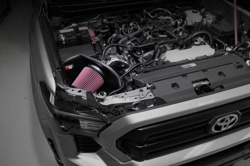 K&N Engineering 77 Series Cold Air Intake System for 2024 Toyota Tacoma and Land Cruiser