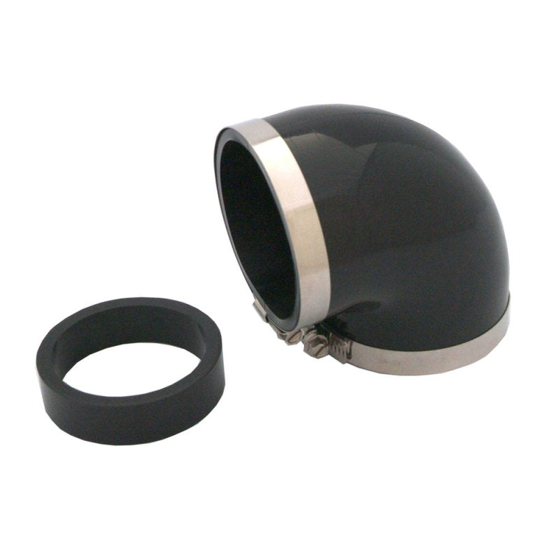 Spectre 8791 PVC 3-Inch 90 Degree Elbow Coupler with 2.5-Inch Reducer