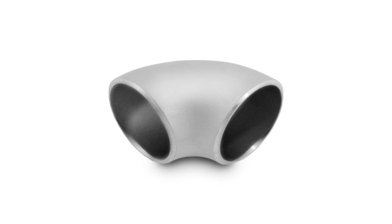 Vibrant 2.5-inch Nominal Schedule 10 T304 Stainless Steel Tight Radius 90-Degree Elbow