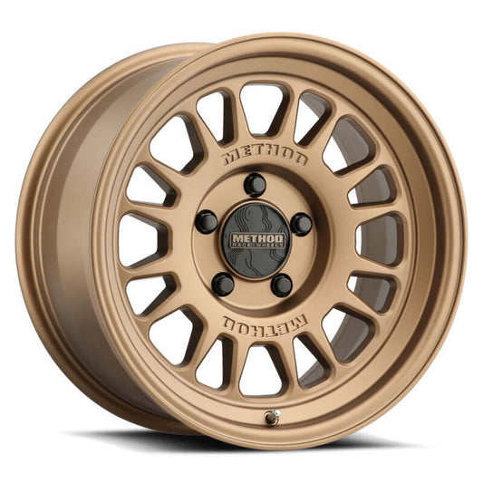 Method Wheels MR318 17x8.5-inch Bronze Off-Road Wheel with +25mm Offset and 6x5.5 Bolt Pattern