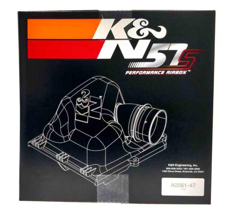 K&N Engineering Part 57S-9506 Performance Airbox for Volkswagen Jetta and Golf Sportsvan