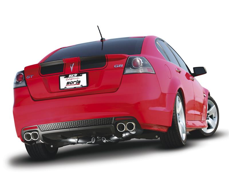 Borla 08-09 Pontiac G8/GT 6.0L V8 and GXP 6.2L V8 Cat-Back Exhaust with X Pipe