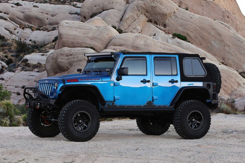 Fabtech 07-18 Jeep JK Front Stealth Monotube Shock Absorber with Vehicle-Specific Valving