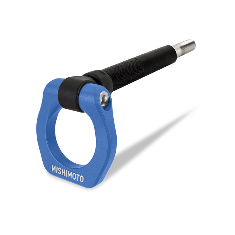 Mishimoto Part MMTH-WRX-22BL High-Strength Aluminum Tow Hook for 2022+ Subaru WRX and 2018+ Crosstrek in Blue