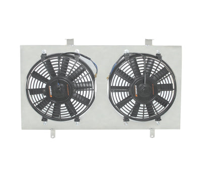 Mishimoto Nissan 240SX S13 Aluminum Fan Shroud Kit with Dual 10-Inch Electric Fans