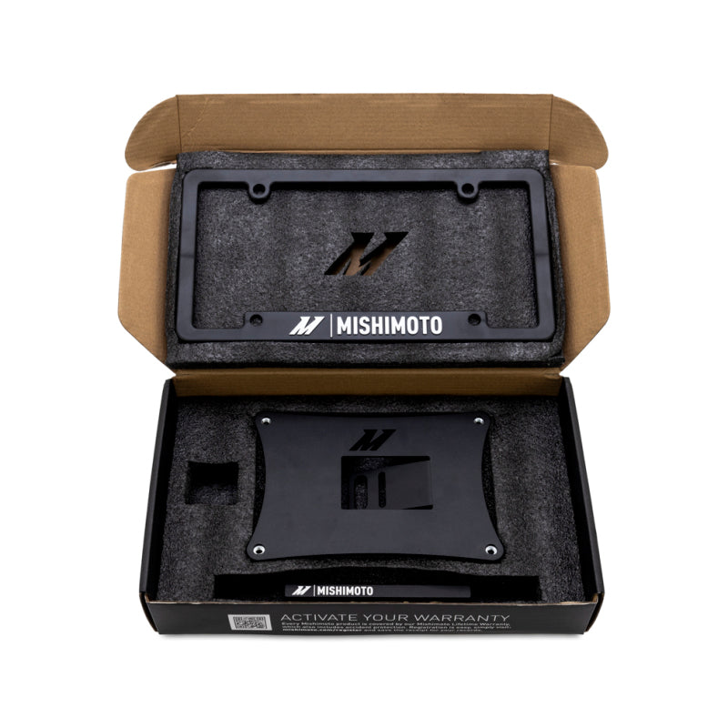 Mishimoto 17-21 Honda Civic License Plate Relocation Kit - Supports Better Airflow and Seamless Fit