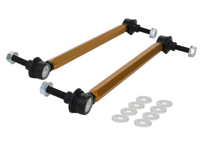 Whiteline KLC140-335 Front Sway Bar Link Assembly for 2008-2012 Land Rover LR2 and 2017+ Honda Civic Type R / 2016+ Honda Civic