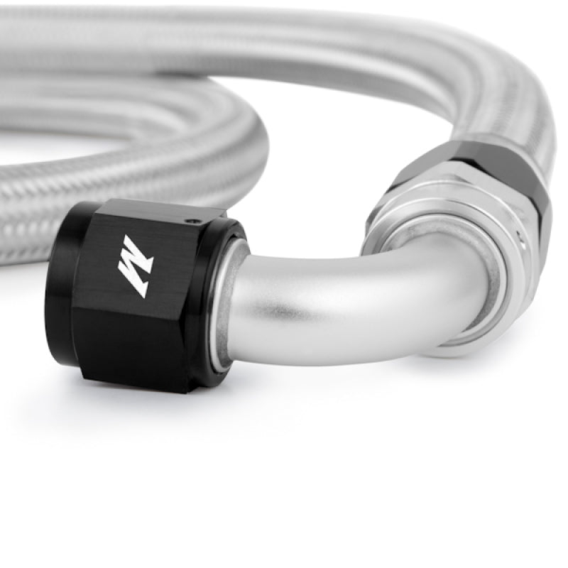 Mishimoto 5 ft Stainless Steel Braided Hose with -10AN Fittings for Automotive Applications