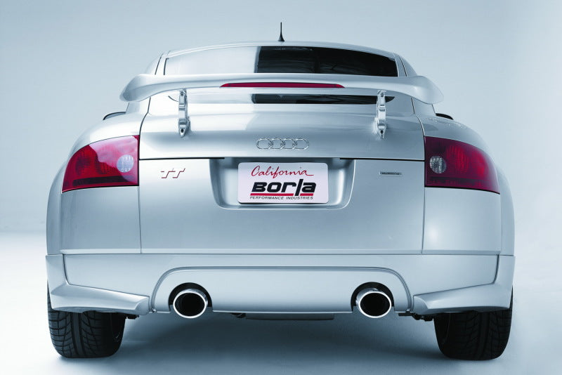 Borla 01-06 Audi TT Quattro 1.8T 225HP MT AWD Single Split Rear Exit SS Catback Exhaust