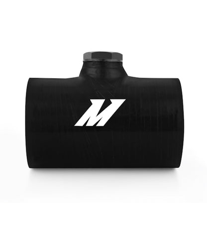 Mishimoto 2.5-inch Black Silicone Coupler with 1/8-inch NPT Bung for Automotive Applications