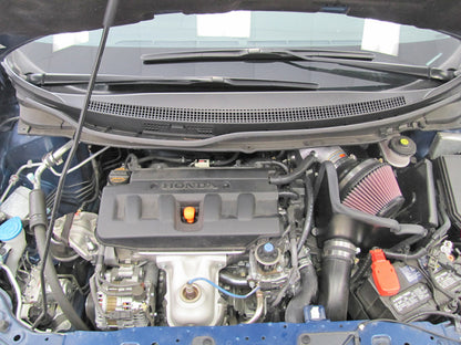 K&N Engineering 69-1020TS Cold Air Intake System for Honda Civic 1.8L L4 (2012-2015)