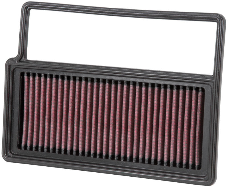 K&N Engineering Part 33-3014 High-Flow Replacement Air Filter for Fiat 500 and Abarth 1.4L Turbo