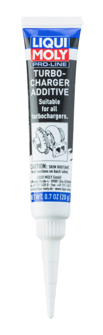 LIQUI MOLY Pro-Line Turbocharger Additive — Supports Proper Break-In and Protects Against Oil Starvation