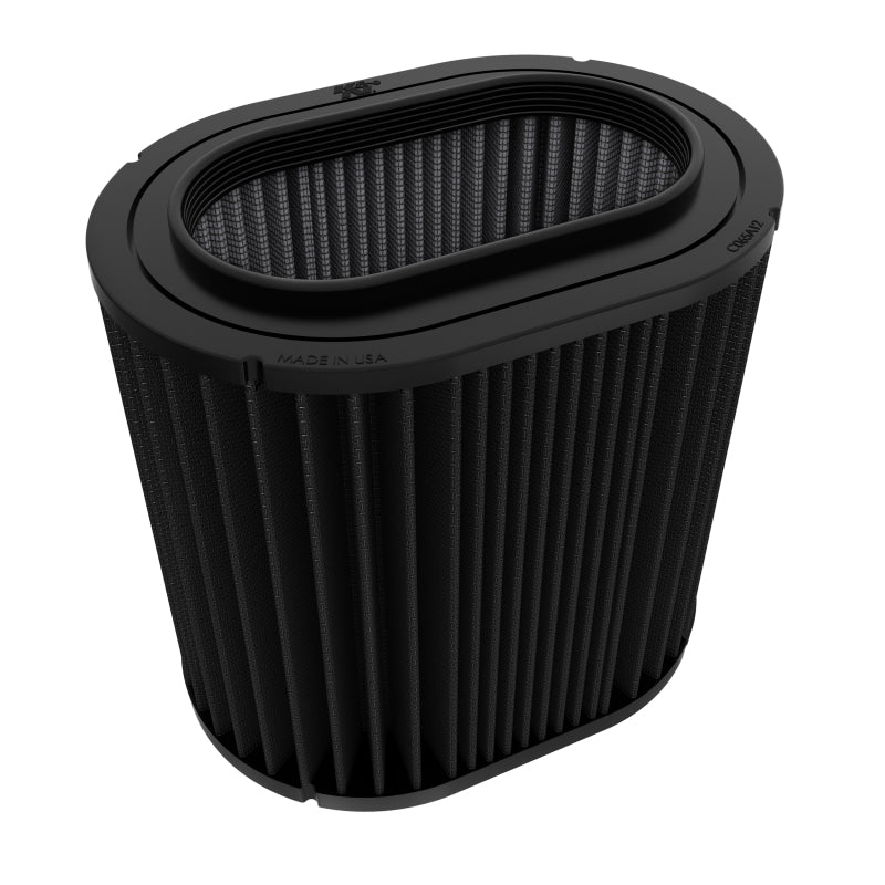 K&N Engineering E-0644HBK Diesel Dryflow Air Filter for Ford Super Duty 6.7L V8 (2017 Models)