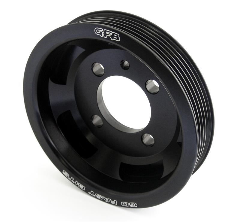 Go Fast Bits GFB Evo 4-9 Under-Drive Crank Pulley with Belt for Mitsubishi Lancer