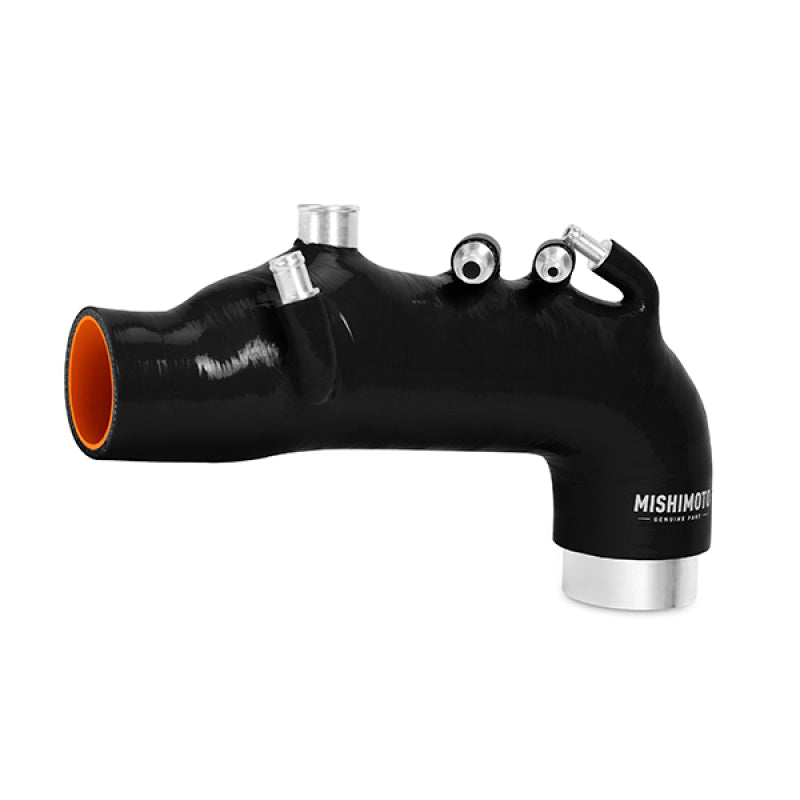 Mishimoto Silicone Induction Hose for 2008-2014 Subaru WRX - Black, Part Number MMHOSE-SUB-08IHBK