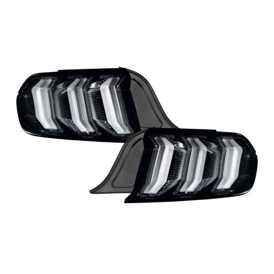 Form Lighting 2015-2023 Ford Mustang LED Tail Lights Clear (Pair)