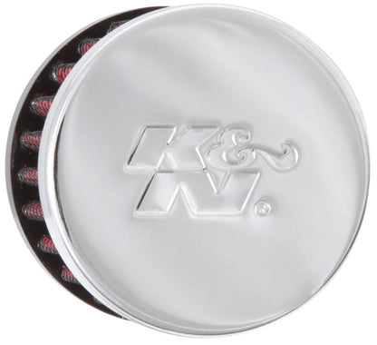 K&N Engineering 62-1340 Clamp-On Crankcase Vent Filter for Classic and Racing Applications