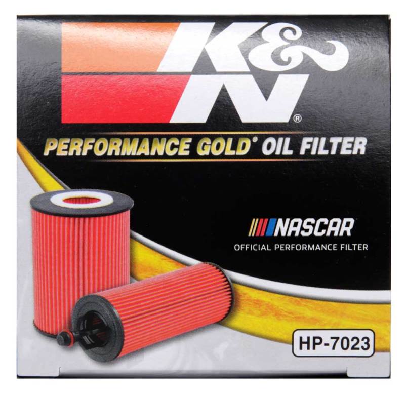 K&N Engineering HP-7023 Performance Oil Filter for Toyota and Lexus Vehicles