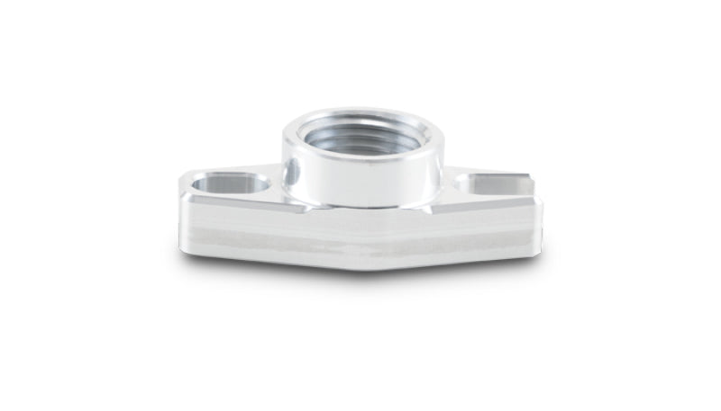 Vibrant 1/2 Inch NPT Female Oil Drain Flange with Crowfoot for GT Series Turbochargers