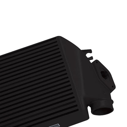 Mishimoto 2008-2014 Subaru WRX Top-Mount Intercooler Kit - Powder Coated Black with Red Hoses
