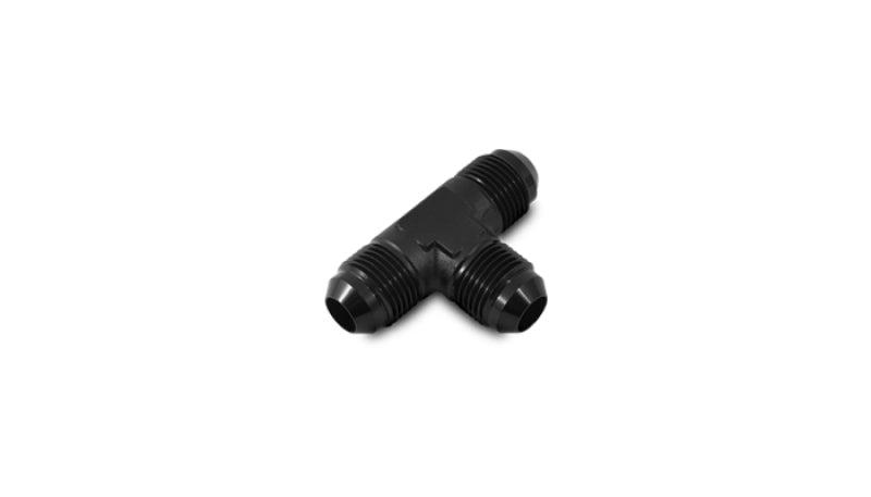 Vibrant -4AN Flare Tee Adapter Fitting - Aluminum for Automotive Applications