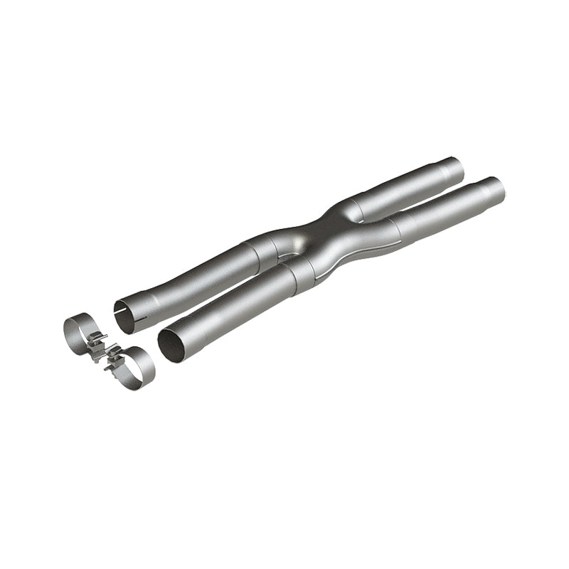MBRP Armor Lite Series 2.5-inch Resonator Delete X-Pipe for 2015-2019 Ford Mustang GT