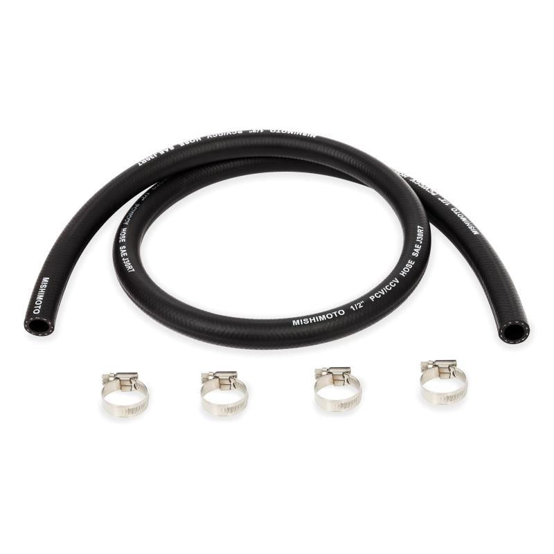 Mishimoto Universal Catch Can Hoses 0.5 inch x 4 ft - Durable Automotive PCV Hose