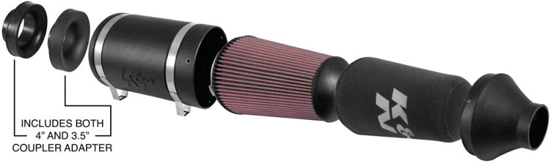 K&N Engineering Universal Off-Road In-Line Air Intake System - Part 54-6853